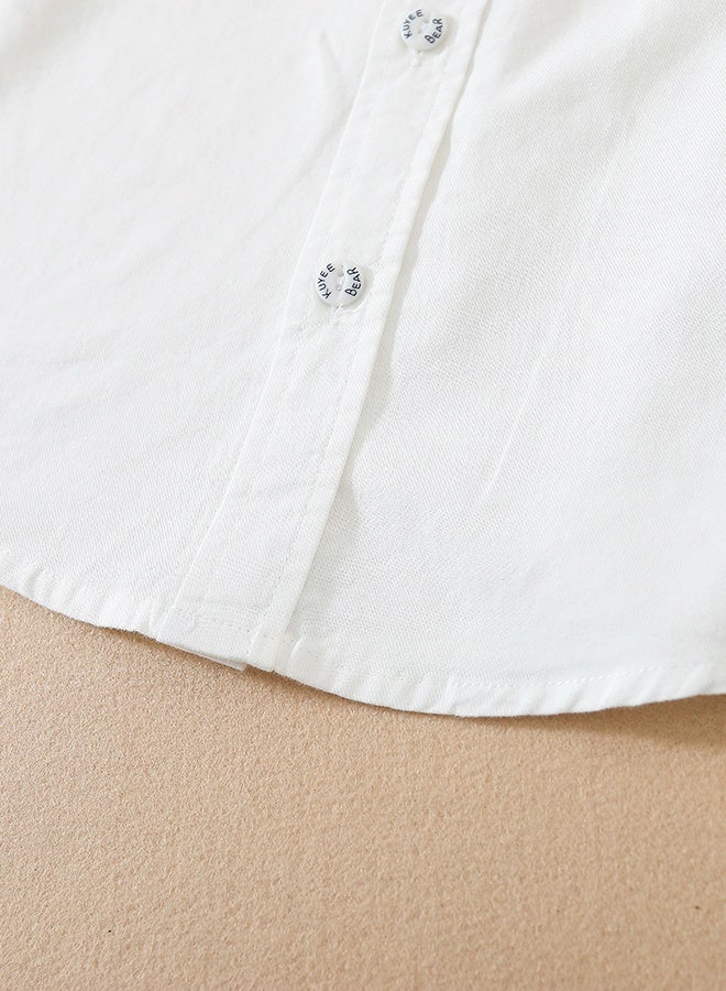 دب رائع بلوزة ذات الكمام الطويل - Image 4