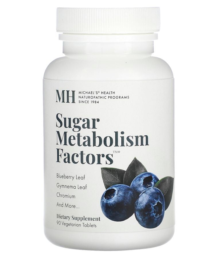 MICHAEL'S Sugar Metabolism Factors 90 Vegetarian Tablets