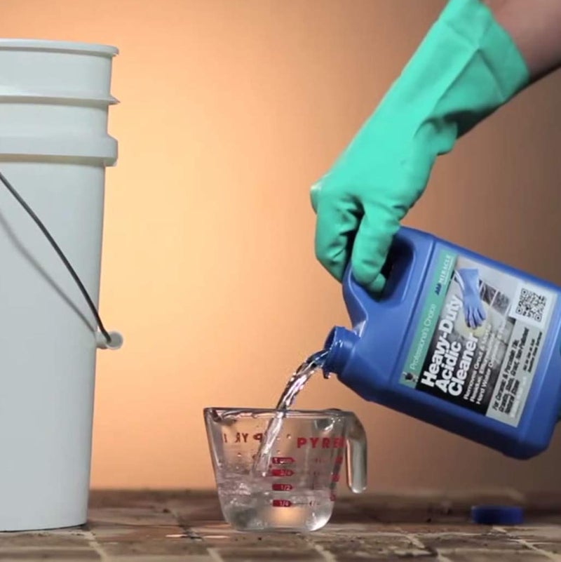 Miracle Sealants Heavy-Duty Acidic Cleaner for Tile & Stone, Grout Haze, Rust Stain & Efflorescence Remover, Quart - Image 3