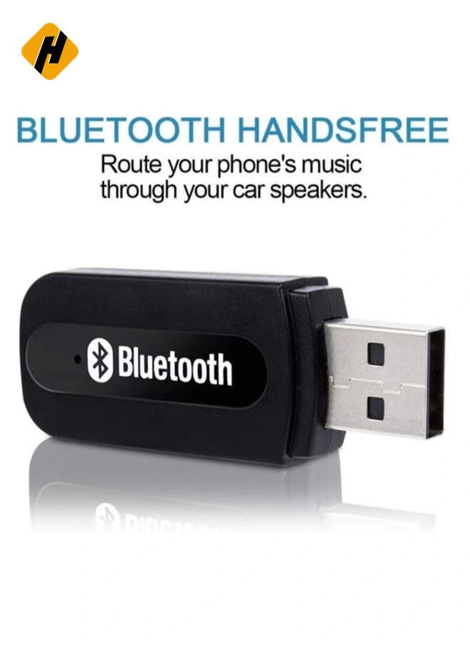 HuHa USB Bluetooth Receiver for Car, Music Streaming Car Kit, Portable Wireless Audio Adapter  - Image 3