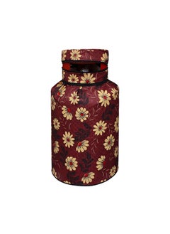 Lithara Lithara Printed PVC LPG Gas Cylinder Cover Washable Dustproof Size 25 x 21 Inches Multicolor CYSA18  - Image 2