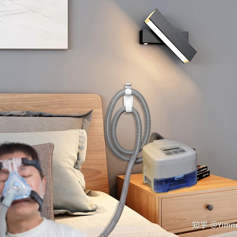 Anti-winding CPAP pipe organizer, hose storage frame, bedside support pipe bracket - Image 3