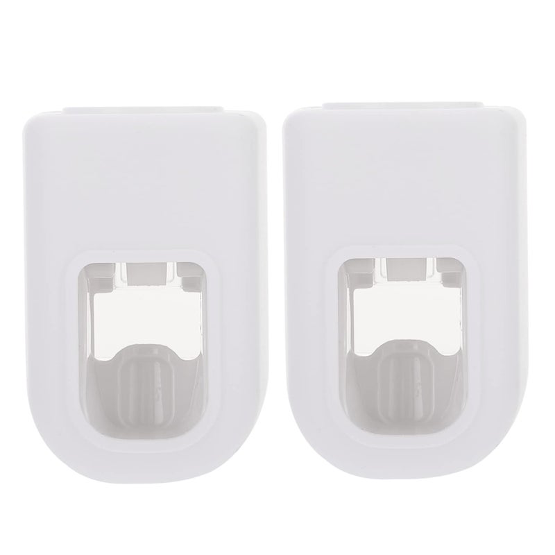 Automatic Toothpaste Squeezer Dispenser Wall Mounted Press Type 2 Pack Nail Design - Image 2