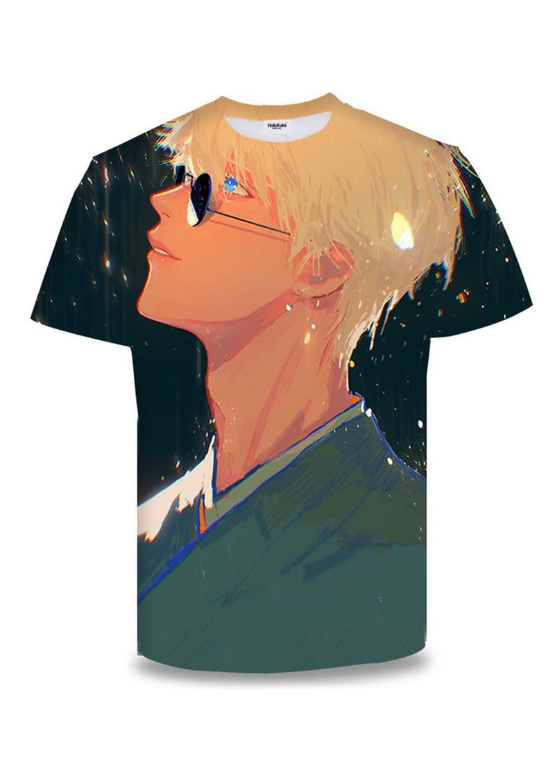 Generic - Anime cartoon Jujutsu Kaisen 3D digital printing personalized breathable T-shirt - Image 1