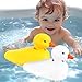 SOCBTNSO 2Pack Duck Bathtub Pool Toys Realistic Walking Ducks Waterproof Baby Bath Toys Gift for Toddler Boys Girls - Image 2