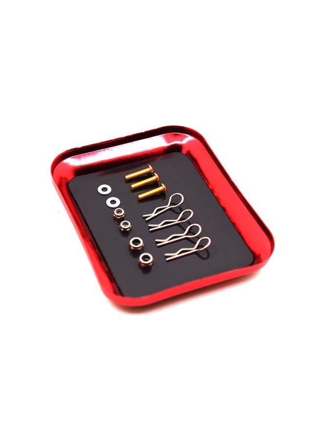 Model Repair Disc With Magnetic Screw Disc Repair Disk Model Car Boat Aircraft Repair Tools-Color:Gold-Scale:1:8