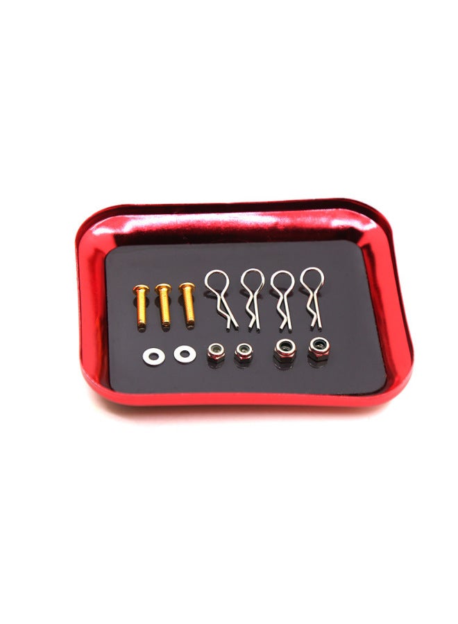 Model Repair Disc With Magnetic Screw Disc Repair Disk Model Car Boat Aircraft Repair Tools-Color:Gold-Scale:1:8