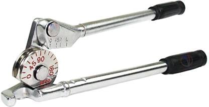 Mass Pro Manual 6mm Tube/Pipe Bender for Copper 1/4" OD Steel Tubing Refrigeration & Air Conditioning Tube Bending Tool - Image 3