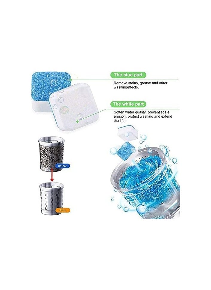 Generic Washing Machine Cleaner Tablets 24 Pack, Powerful Washer Cleaner, High-Efficiency Tablets for a Fresh, Spotless Laundry, Remove Odor, Works with All Washers  - Image 3