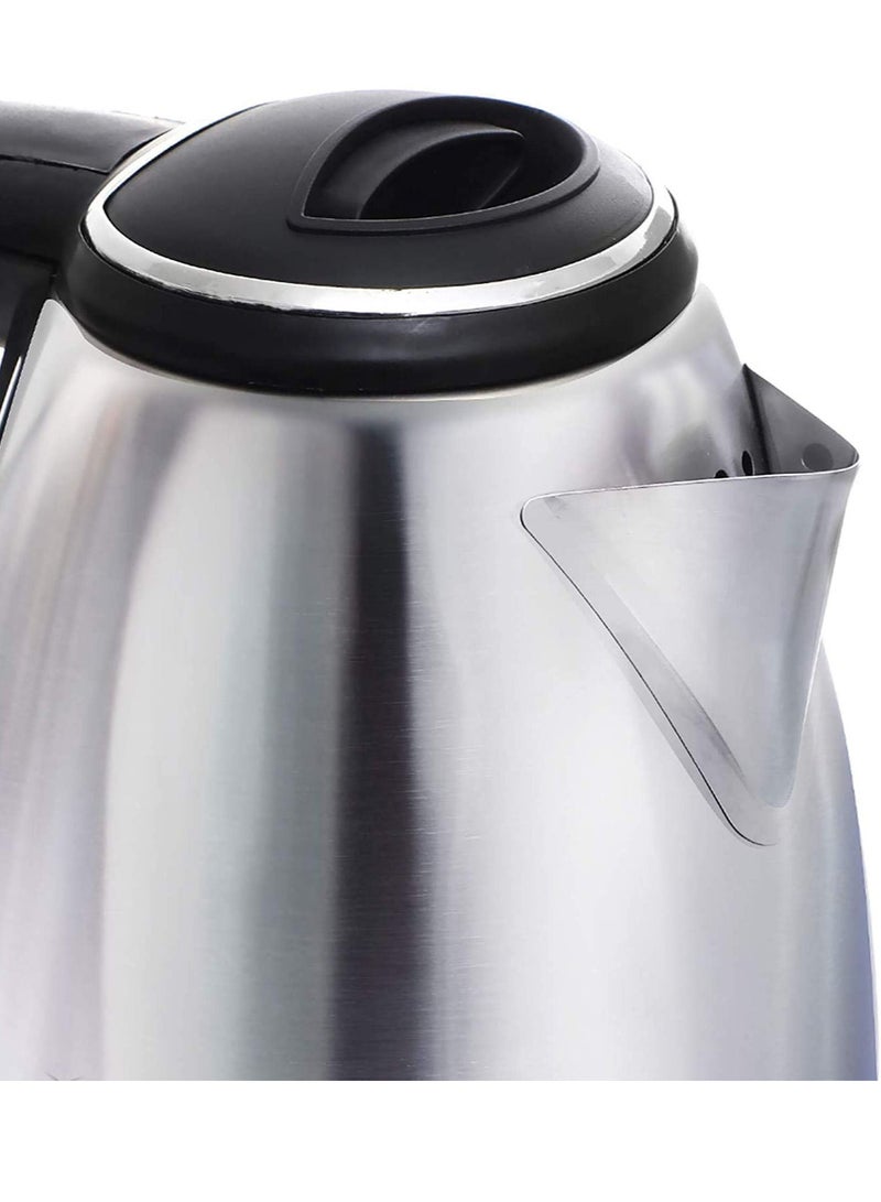 REFURA 1.8 L Cordless Electric Kettle 1500W RE-11601 - Stainless Steel Kettle w/ Spray Coating, 360-degree Swivel Base, Auto Shutdown, Power On/Off Indicator Light - Image 3