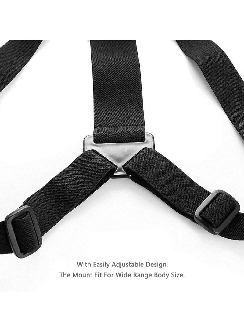 Chest Harness Adjustable Elastic Body Strap Mount Belt Compatible with Gopro Hero 10 9 HERO 8/7/6/5/4/3/2/1 SJCAM Action Camera  - Image 5