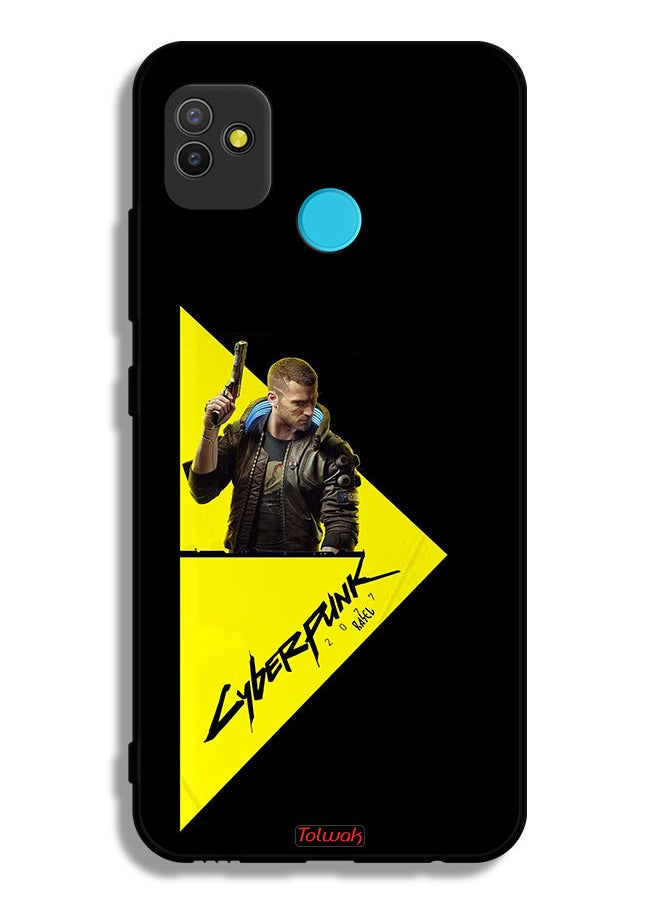 Tolwak - Tecno Pop 5 Protective Case Cover Cyberpunk 2077 - Image 1