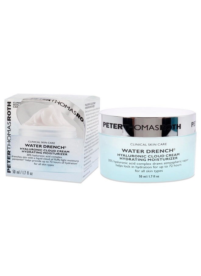 PETER THOMAS ROTH Peter Thomas Roth | Water Drench Hyaluronic Cloud Cream | Hydrating Moisturizer for Face, Up to 72 Hours of Hydration for More Youthful-Looking Skin, Fragnance Free, 1.69 Fl Oz  - Image 5