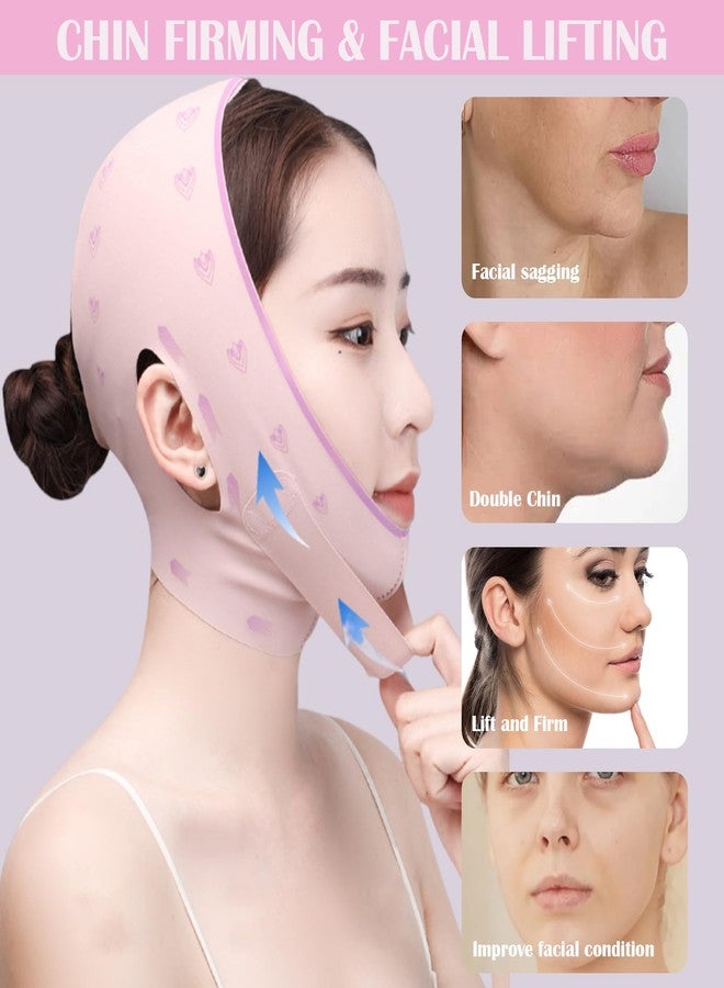 Ceoyiler Reusable Double Chin Strap for Women Soft and Comfortable V Line Lifting Mask, Chin Strap for Day and Night Use - Image 5