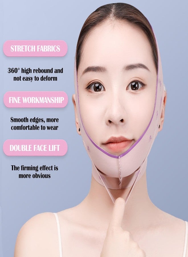 Ceoyiler Reusable Double Chin Strap for Women Soft and Comfortable V Line Lifting Mask, Chin Strap for Day and Night Use - Image 3