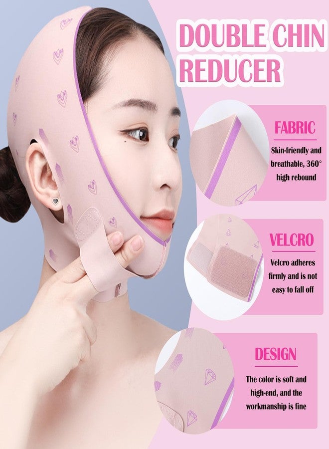 Ceoyiler Reusable Double Chin Strap for Women Soft and Comfortable V Line Lifting Mask, Chin Strap for Day and Night Use - Image 4