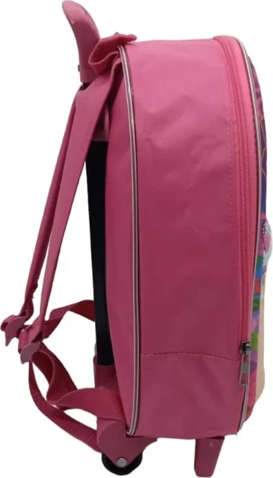 Tezzgelsin Kindergarten Cat and Princess Girl Figured Embossed Eva Fabric Backpack School Bag