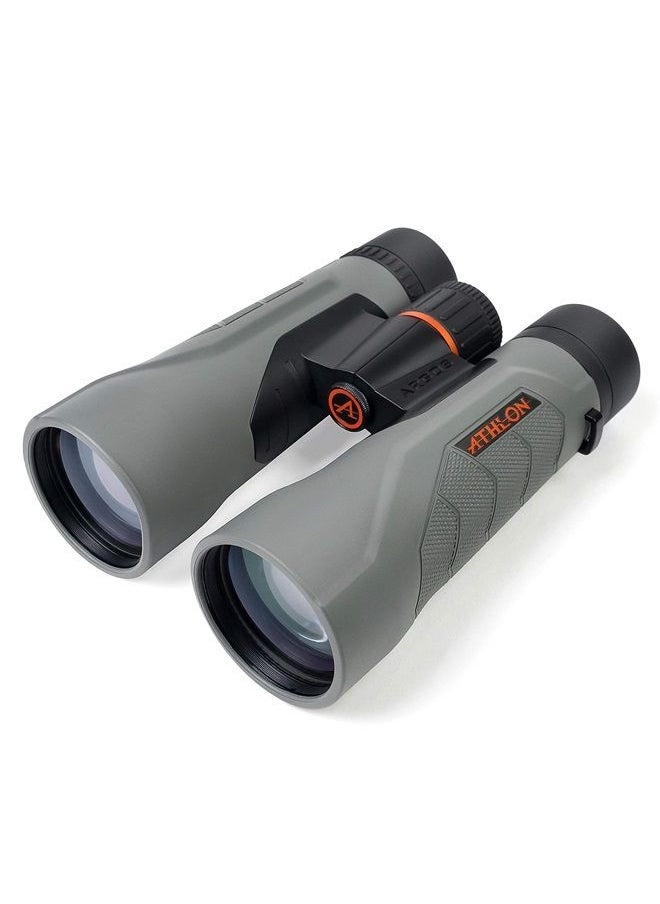 Athlon Optics 10x50 Argos G2 HD Gray Binoculars with Eye Relief for Adults and Kids, High-Powered Binoculars for Hunting, Birdwatching, and More  - Image 1