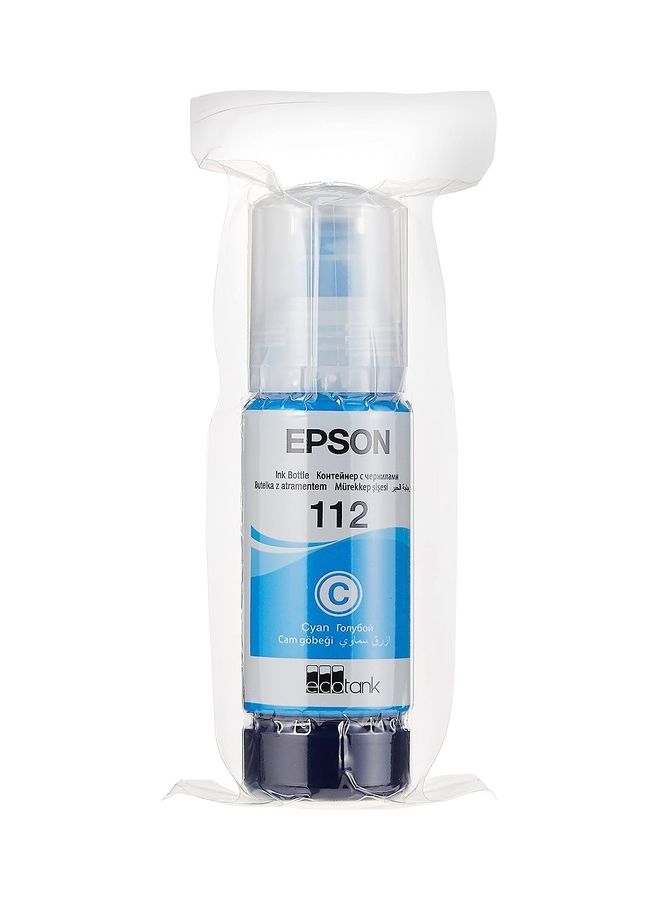 EPSON 112 EcoTank Pigment ink bottle Cyan - Image 2
