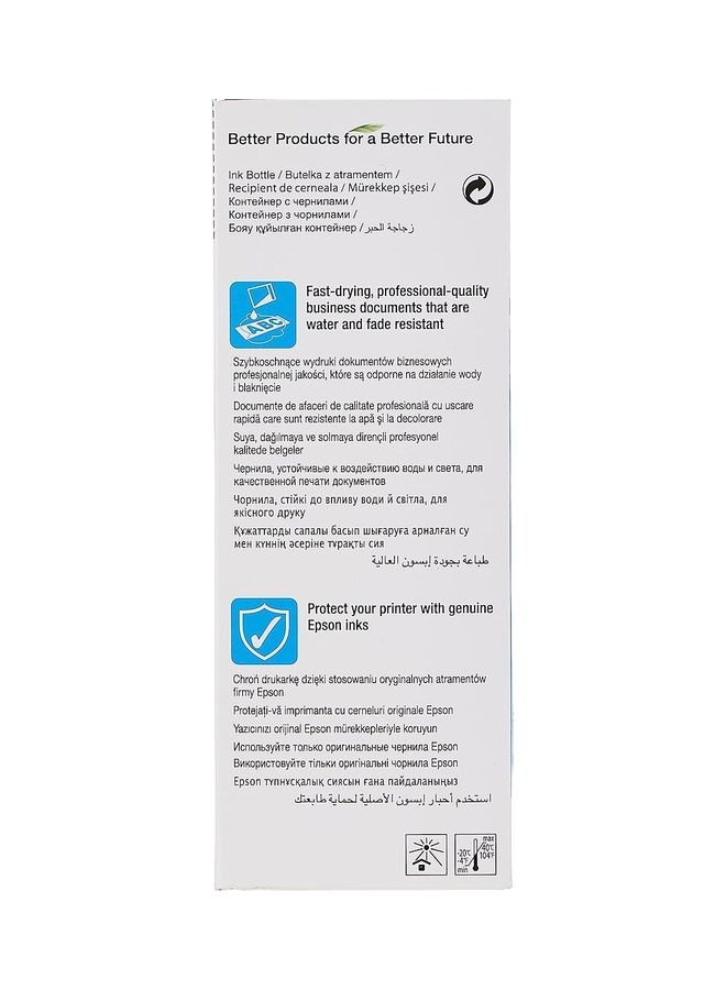 EPSON 112 EcoTank Pigment ink bottle Cyan - Image 3