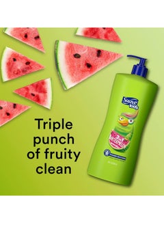 Suave Suave Kids 3-in-1 Tear Free, Body Wash, Shampoo and Conditioners, Dermartologist Tested, Watermelon Wonder, 18 Oz Pack of 6  - Image 4