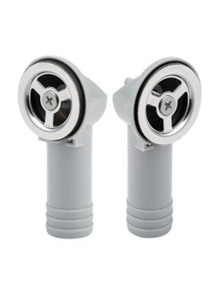 2 PCS Sink Overflow Pipe for Bathroom Kitchen Vanity Artistic Basin, Resistant Sink Hole Drain Covers Tidy Insert Spares