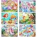 MZZOTOY 6 Packs Puzzles for Kids Ages 46 24 PCS Princess Unicorn Jigsaw Puzzles for Kids Ages 35 48Preschool Educational Puzzles Toys Gifts for 3 4 5 6 Boys Girls - Image 2