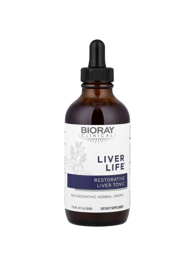 BIORAY Liver Life®, Restorative Liver Tonic, 4 fl oz (118 ml) - Image 2