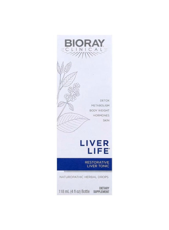 BIORAY Liver Life®, Restorative Liver Tonic, 4 fl oz (118 ml) - Image 1