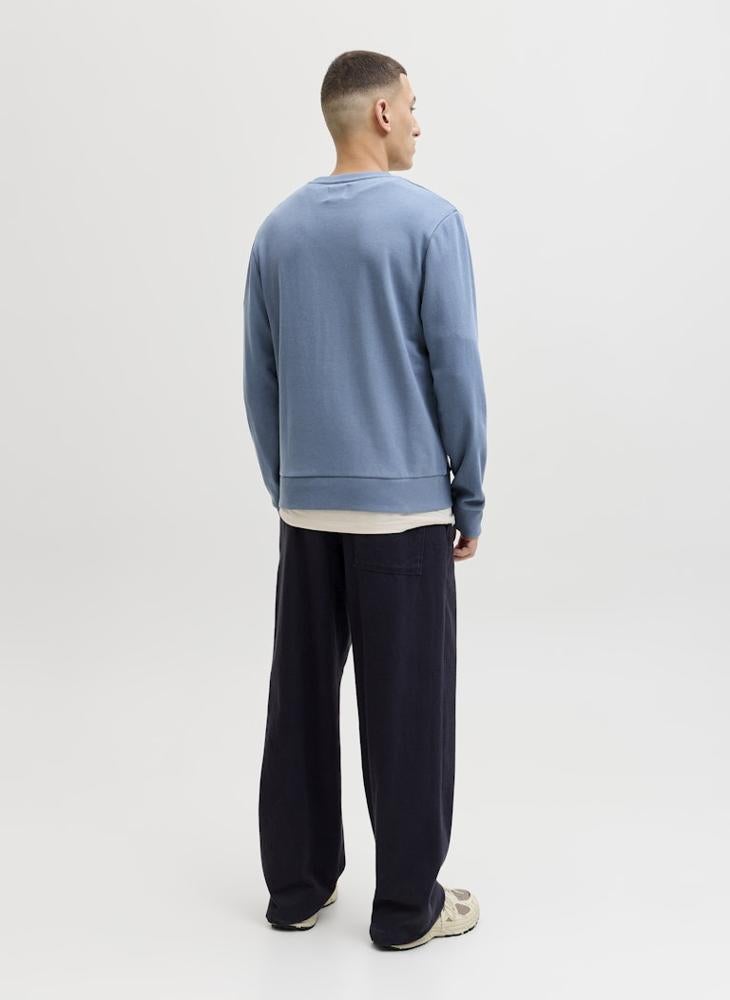 JACK & JONES Graphic Crew Neck Sweatshirt - Image 2