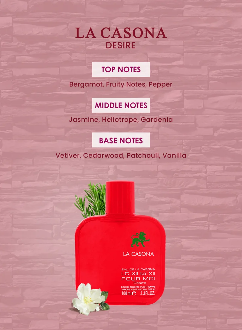 عطور مهابوب لا كاسونا ديزاير ريد 100 مل