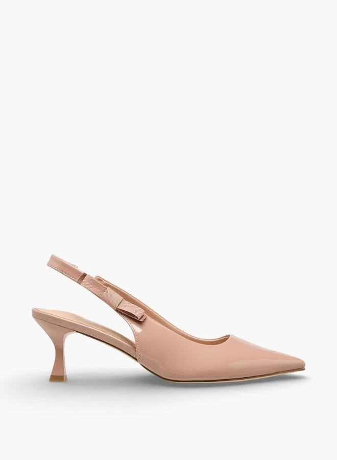 سيليست Women Kitten Heel Slingback Shoes