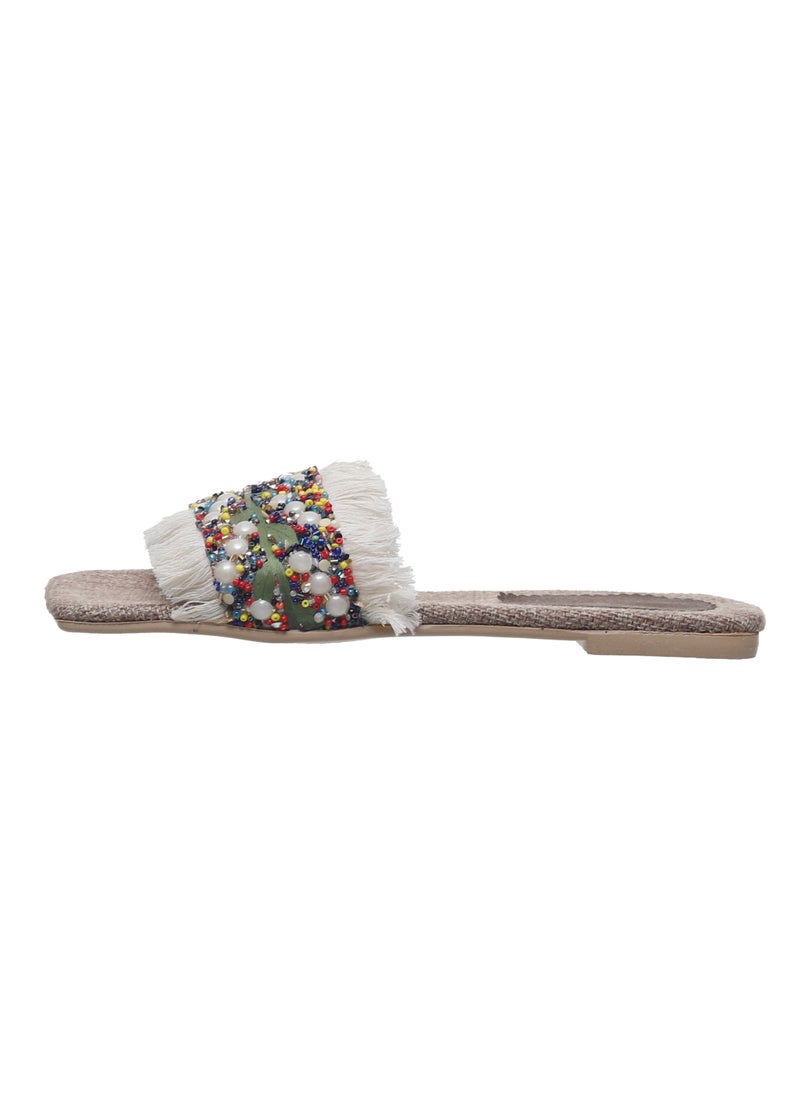 LIFESTYLISH Slipper Flat Stylish SL-188 - Colourfull  - Image 2