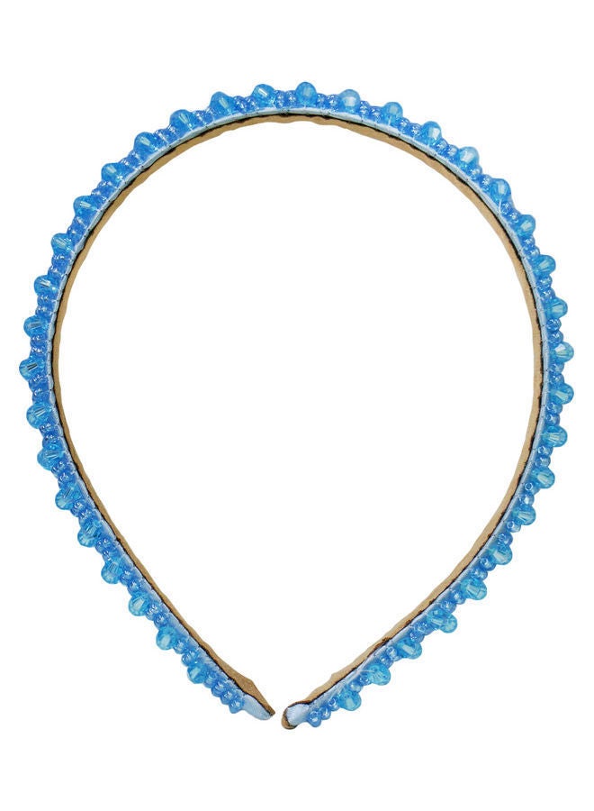 NIBEMINENT Fashion Turban Head Band Sky Blue 13cm - Image 1