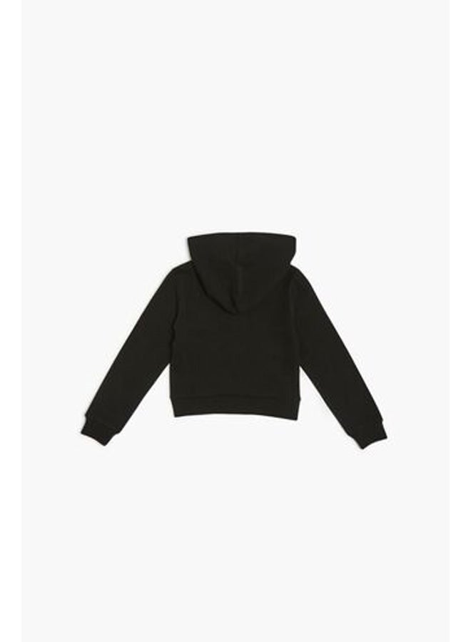 FOREVER 21 Girls Zip-Up Hoodie 