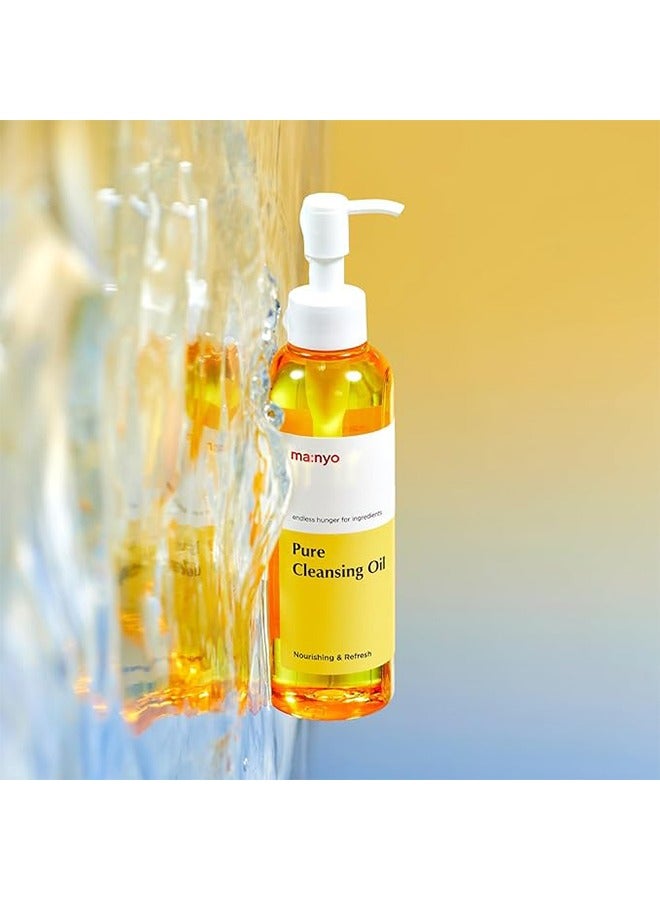 MA:NYO Pure Cleansing Oil 200ml, Endless Hunger for Ingredients Facial Cleanser, Blackhead Melting, Daily Makeup Removal with Argan Oil for Women, Nourishing, Refresh, Skin Care - Image 2