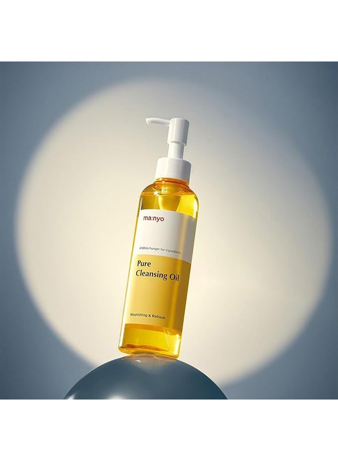 MA:NYO Pure Cleansing Oil 200ml, Endless Hunger for Ingredients Facial Cleanser, Blackhead Melting, Daily Makeup Removal with Argan Oil for Women, Nourishing, Refresh, Skin Care - Image 5