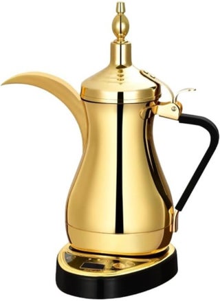 Gulf Dalla Arabic Tea Coffee Maker 1000 Ml Golden,Automatically shuts off, Alarm set,Easy to Use - pzsku/Z89FC2E6A7B89DB2FCA94Z/45/_/1711650842/5025db1f-5707-45f0-9f1a-3a1140bac07e