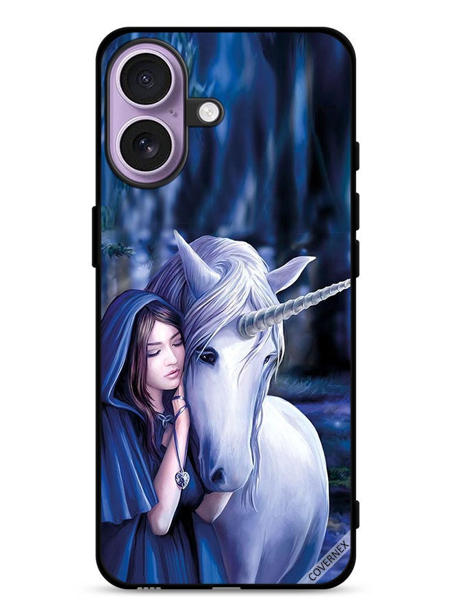 Covernex Apple iPhone 17 Protective Case Cover Girl Love Unicorn - Image 1