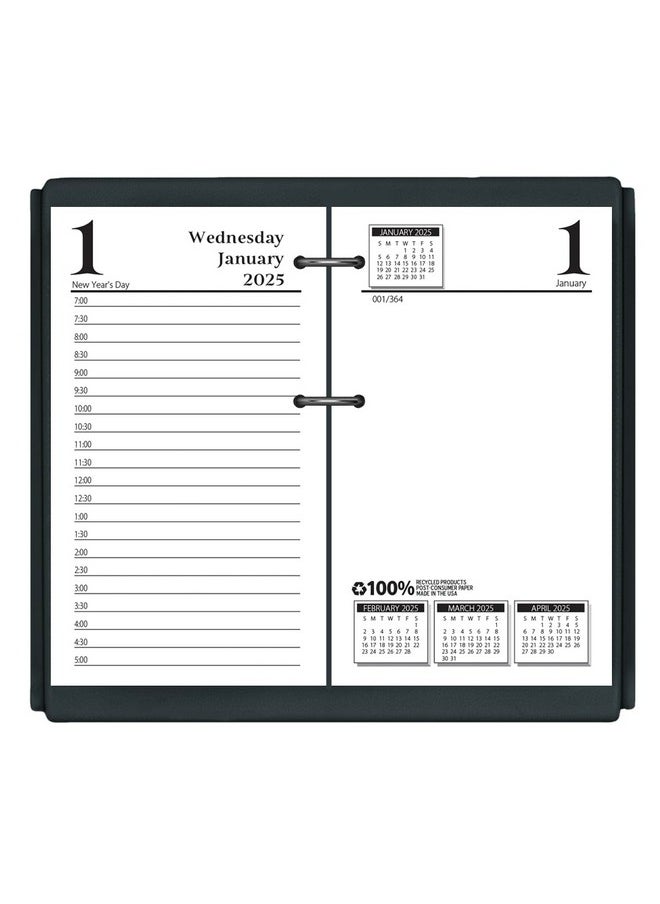House of Doolittle 2025 Desk Calendar Refill, Daily, Economy, Fits #17 Base, 3.5 X 6 Inches, January - December (Hod4717-25) 