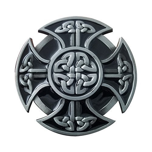 YOQUCOL American Mens Keltic Irish Scottish Celtic Cross Celtic Knot Belt Buckle - Image 5