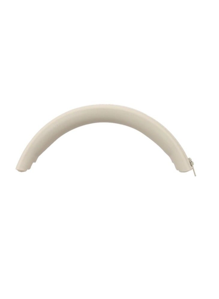 Replacement Headphone Headband Cushion Protective Cover Protector/Silicone Earphone Cushion Earpads for Baseus D05-off-white  - Image 5
