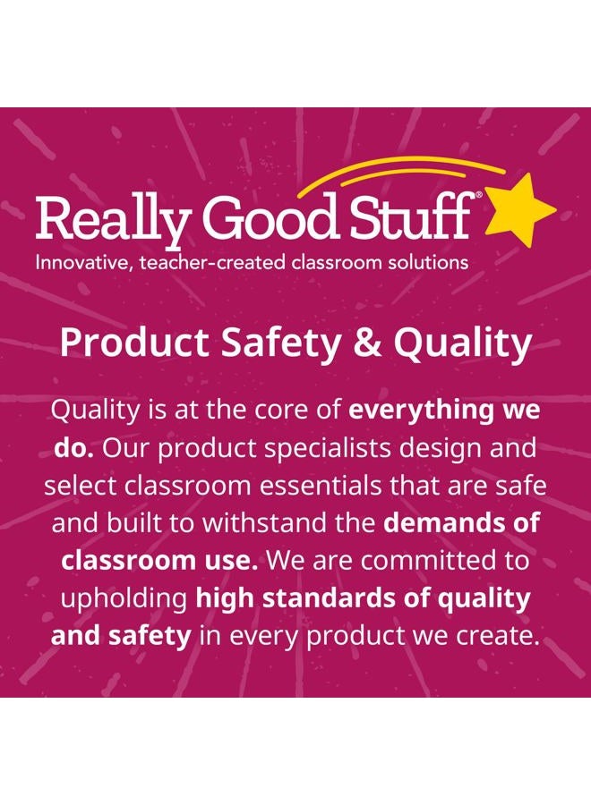 Really Good Stuff Marked Measurement Rulers - 6 rulers - Image 2