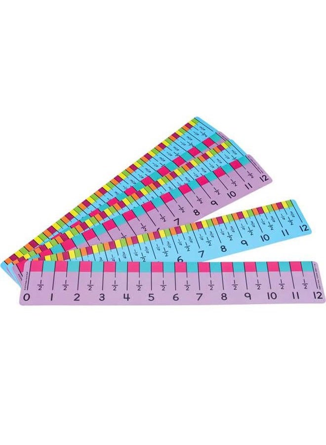 Really Good Stuff Marked Measurement Rulers - 6 rulers - Image 3