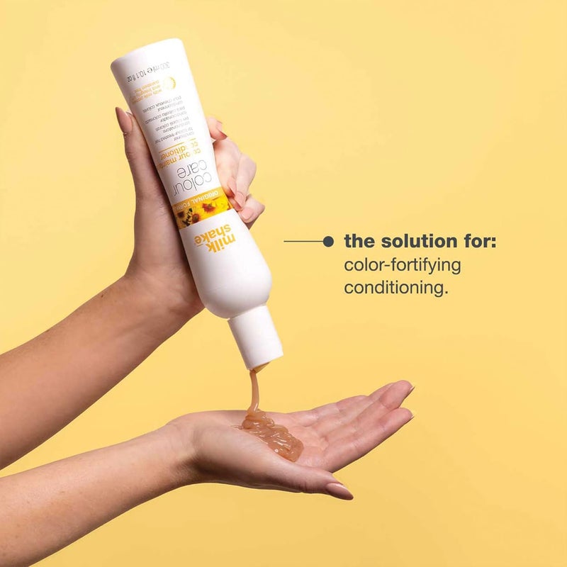 Milk Shake بلسم الحفاظ على اللون – بلسم مرطب وواقٍ للشعر المعالج بالألوان – مع بروتينات الحليب، بروتينات القمح المهدرجة وIntegrity 41 للحصول على لون ناعم، لامع وطويل الأمد، 1 لتر - Image 5