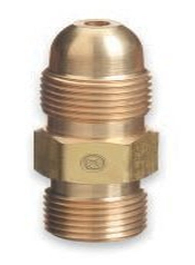 Western Enterprises 51 Brass Cylinder Adaptors, from CGA-0 POL Acetylene to CGA-300 Commercial Acetylene