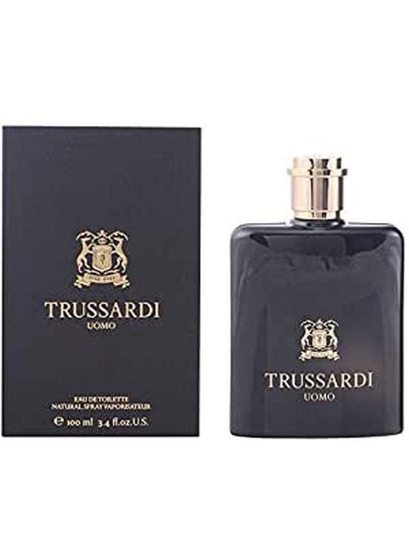 TRUSSARDI - Trussardi | Umo | Eau de Toilette | Spray for Men | Leather Scent | 3.4 oz - Image 1