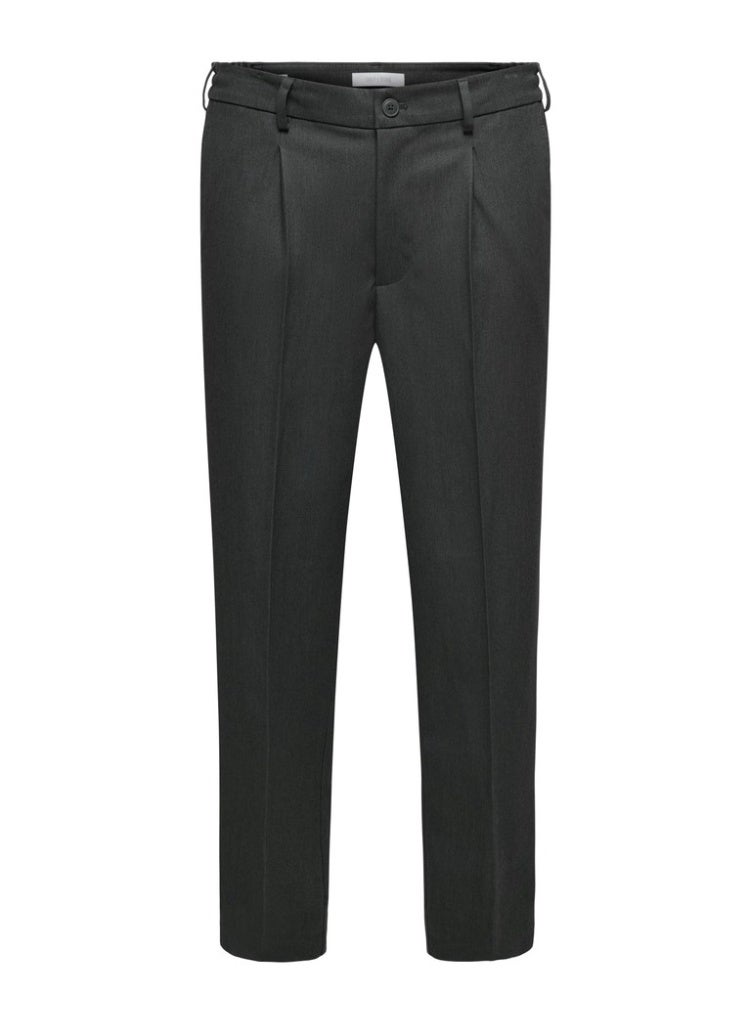 Only & Sons Men's Polyester-Viscose Stretch Trousers - Image 2