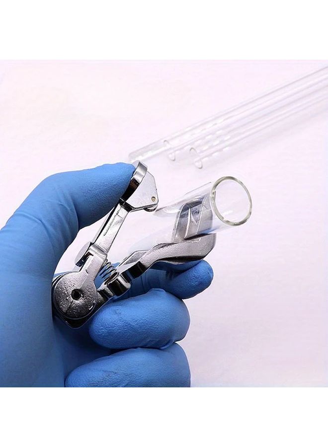 Silvery Stainless Steel Glass Bottle Cutter Tool With Comfort Grip For DIY Wine Beer Tube Cutting - Image 2