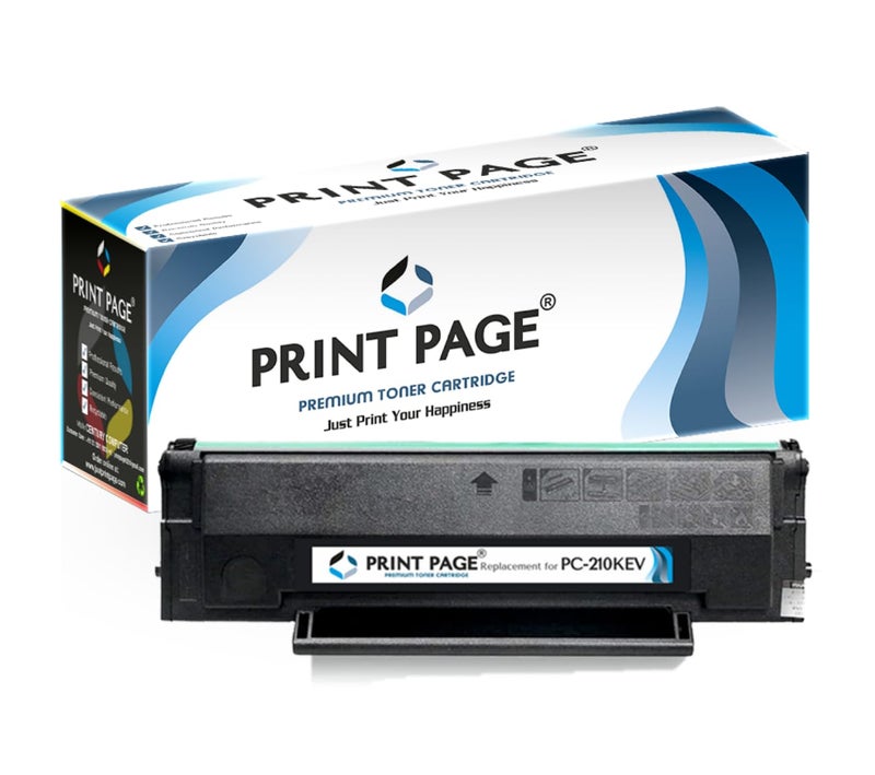 Print Page PC-210KEV Toner Cartridge Compatible for Printers P2200, P2500, P2500W, M6500, M6500N M6500W, M6500NW, M6550, M6550N, M6550W, M6550NW, M6600, M6600W, M6600NW, M6502NW (1 pcs) - Image 1